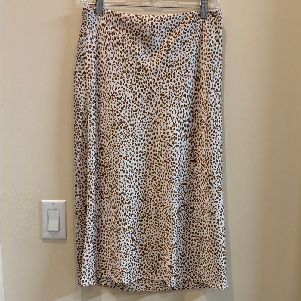 J. Crew Factory Animal Print Pencil Skirt